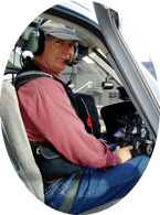 Roger Dundas donning S.A.V.E.R. System
