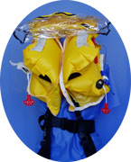SMA2158 inflated with spray hood